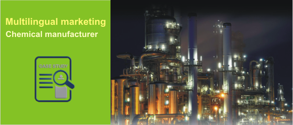 Multilingual Online marketing helps specialty Chemical manufacturer sell across the Globe